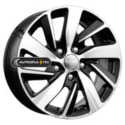 6,5x16/5x112 ET50 D57,1 КС741 Алмаз черный K&K