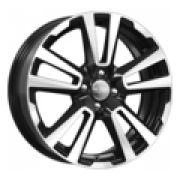 6,5x17/4x100 ET41 D60,1 КС874 Алмаз черный K&K