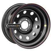 8x18/5x127 ET30 D75 Jeep Черный (треугольник мелкий) Off-Road Wheels