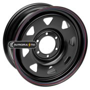 8x17/6x139,7 ET0 D110 Тойота Ниссан (треуг. мелкий) Черный Off-Road Wheels