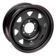 7x16/6x139,7 ET30 D110 Тойота Ниссан (треуг. мелкий) Черный Off-Road Wheels