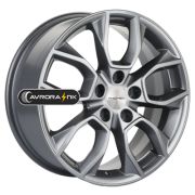 7x17/5x112 ET45 D57,1 KHW1713 (Karoq) Gray Khomen Wheels