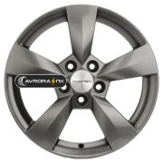 6x15/5x100 ET43 D57,1 KHW1504 (Fabia) G-Silver Khomen Wheels