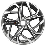 7x17/5x112 ET45 D57,1 KHW1716 (Karoq/Tiguan) Gray-FP Khomen Wheels