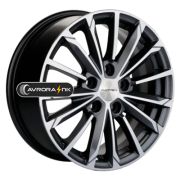 6,5x16/5x114,3 ET40 D66,1 KHW1611 (Qashqai) Gray-FP Khomen Wheels