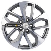 7x17/5x114,3 ET50 D67,1 KHW1703 (CX-5/Seltos/Optima) Gray-FP Khomen Wheels