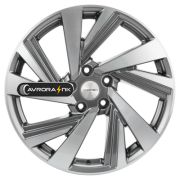 7,5x18/5x114,3 ET50 D67,1 KHW1801 (Optima/Seltos) Gray-FP Khomen Wheels
