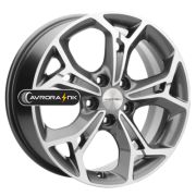 7x17/5x114,3 ET50 D67,1 KHW1702 (CX-5/Seltos/Optima) Gray-FP Khomen Wheels