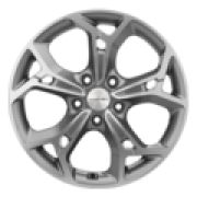 7x17/5x114,3 ET45 D60,1 KHW1702 (Changan/Geely/Lexus/Toyota) Gray-FP Khomen Wheels