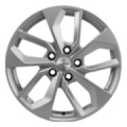 7x17/5x114,3 ET50 D67,1 KHW1703 (CX-5/Seltos/Optima) F-Silver Khomen Wheels