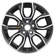 7x17/5x114,3 ET47 D67,1 KHW1713 (SantaFe) Black-FP Khomen Wheels