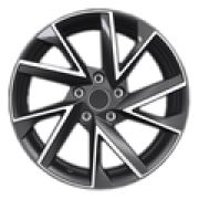 7x17/5x114,3 ET45 D66,1 KHW1714 (Teana/X-trail) Black-FP Khomen Wheels