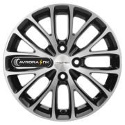 6x15/4x100 ET46 D54,1 KHW1506 (Rio/Solaris) Black-FP Khomen Wheels