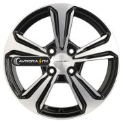 6x15/4x100 ET50 D60,1 KHW1502 (Vesta) Black-FP Khomen Wheels
