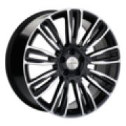 8,5x20/5x120 ET45 D72,6 KHW2004 (RRover) Black-FP Khomen Wheels