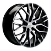 8,5x20/5x112 ET40 D66,6 KHW2005 (BMW) Black-FP Khomen Wheels