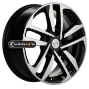 6,5x16/5x114,3 ET50 D67,1 KHW1612 (Huyndai/Kia) Black-FP Khomen Wheels