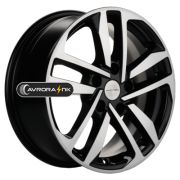 6,5x16/5x114,3 ET41 D67,1 KHW1612 (Kia) Black-FP Khomen Wheels