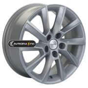 6x15/5x100 ET38 D57,1 KHW1507 (Rapid/Fabia) F-Silver Khomen Wheels
