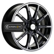 6,5x17/4x100 ET41 D60,1 KHW1707 (XRay) Black-FP Khomen Wheels