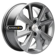 6x15/4x98 ET36 D58,6 KHW1501 (Lada Granta) Gray Khomen Wheels