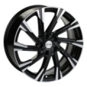 7,5x19/5x114,3 ET40 D60,1 KHW1901 (NX/Rav4) Black-FP Khomen Wheels