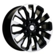 8x20/6x139,7 ET60 D95,1 KHW2010 (LC 300) Black-FP Khomen Wheels