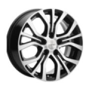 6,5x16/5x120 ET51 D65,1 KHW1608 (Multivan) Black-FP Khomen Wheels
