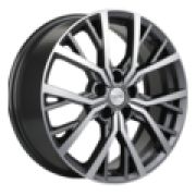 7x18/5x114,3 ET37 D66,5 KHW1806 (Dargo/Jolion) Gray-FP Khomen Wheels