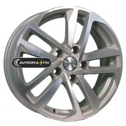 6,5x16/5x114,3 ET41 D67,1 KHW1612 (Kia) F-Silver-FP Khomen Wheels