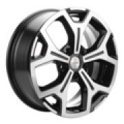 6,5x17/5x108 ET33 D60,1 KHW1710 (Chery Tiggo 7pro) Black-FP Khomen Wheels