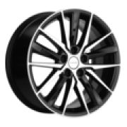 8x18/5x112 ET39 D66,6 KHW1807 (A6/Q5) Black-FP Khomen Wheels