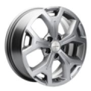 6,5x17/5x114,3 ET40 D64,1 KHW1710 (Haval F7/F7x) Gray Khomen Wheels