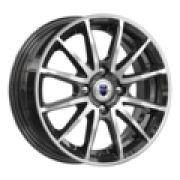 5,5x14/4x100 ET38 D60,1 Квант (КС960) Алмаз черный K&K