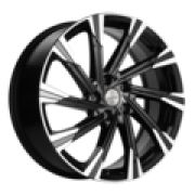 7,5x19/5x108 ET36 D65,1 KHW1901 (Exeed VX/TXL/LX) Black-FP Khomen Wheels