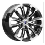 7,5x18/6x139,7 ET25 D106,1 Меконг (КС959) Алмаз черный K&K