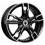 7x17/5x105 ET40 D56,6 Солар (КС875) Алмаз черный SK K&K