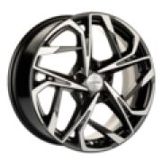 7x17/5x108 ET45 D60,1 KHW1716 (Chery Tiggo 3/Tiggo 3 Pro) Black-FP Khomen Wheels