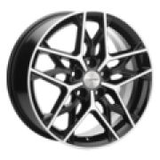 7x17/5x108 ET45 D60,1 KHW1709 (Chery Tiggo 3/Tiggo 3 Pro) Black-FP Khomen Wheels
