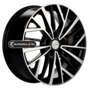 7x17/5x114,3 ET37 D66,5 KHW1717 (Jolion) Black-FP Khomen Wheels