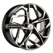 7x17/5x114,3 ET40 D57,1 KHW1716 (Besturn X40) Black-FP Khomen Wheels