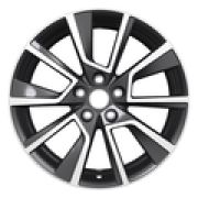 7x18/5x114,3 ET38 D67,1 KHW1802 (Outlander) Black-FP Khomen Wheels