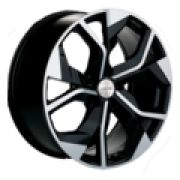 8,5x20/5x114,3 ET35 D60,1 KHW2006 (RX) Black-FP Khomen Wheels