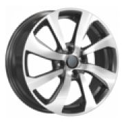 6x16/4x100 ET41 D60,1 КС893 Алмаз черный K&K