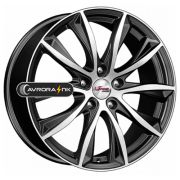 7,5x18/5x114,3 ET45 D67,1 Каzантип (КС684М) Блэк Джек iFree
