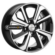 6x15/4x98 ET36 D58,6 KHW1501 (Lada Granta) Black-FP Khomen Wheels