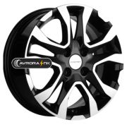 6x15/4x98 ET36 D58,5 KHW1503 (Lada Granta) Black-FP Khomen Wheels