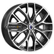 6x16/4x100 ET37 D60,1 Лилиом-оригинал (КС891) Алмаз черный K&K