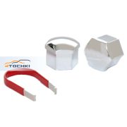 Комплект пластиковых колпачков hex17, blister 20+1+, CH, JN-9566 LS LS