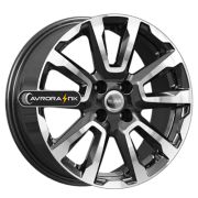 6,5x16/4x100 ET43 D60,1 КС1026 Алмаз черный iFree Original
